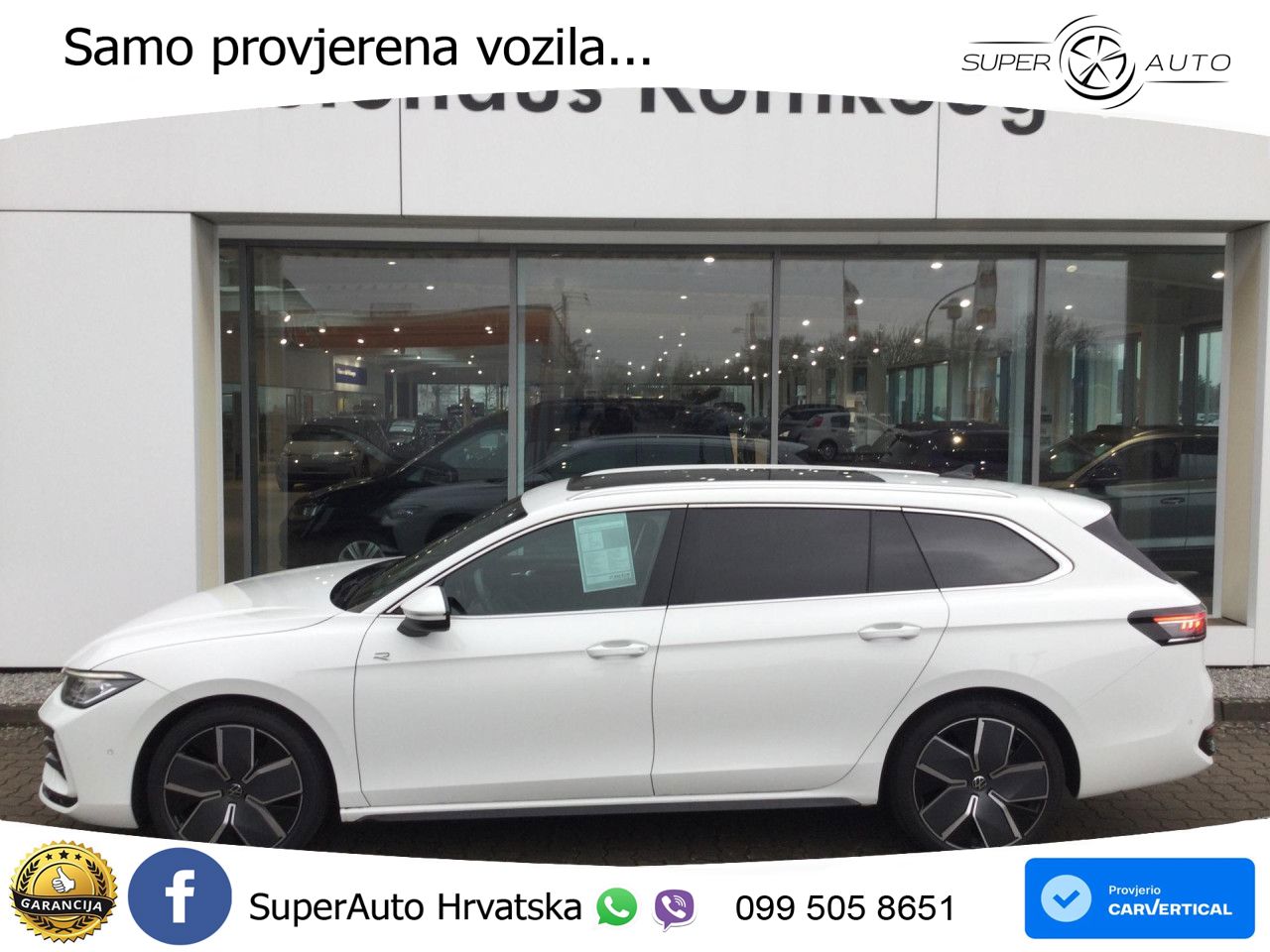 Volkswagen Passat Variant 1.5 eTSI (150 KS) DSG R-Line MATRIX+GR SJED+KAM