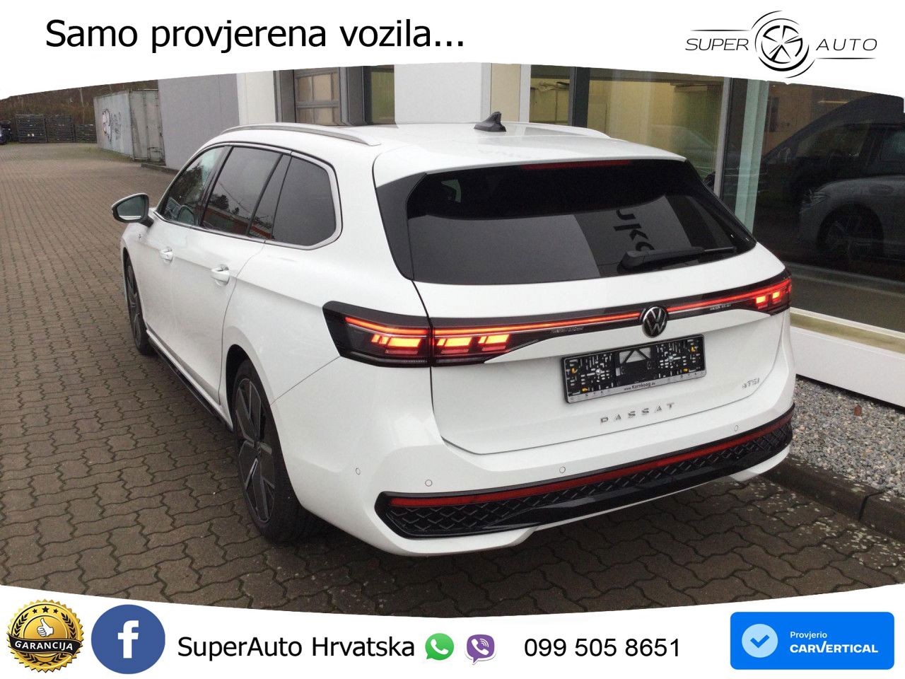 Volkswagen Passat Variant 1.5 eTSI (150 KS) DSG R-Line MATRIX+GR SJED+KAM