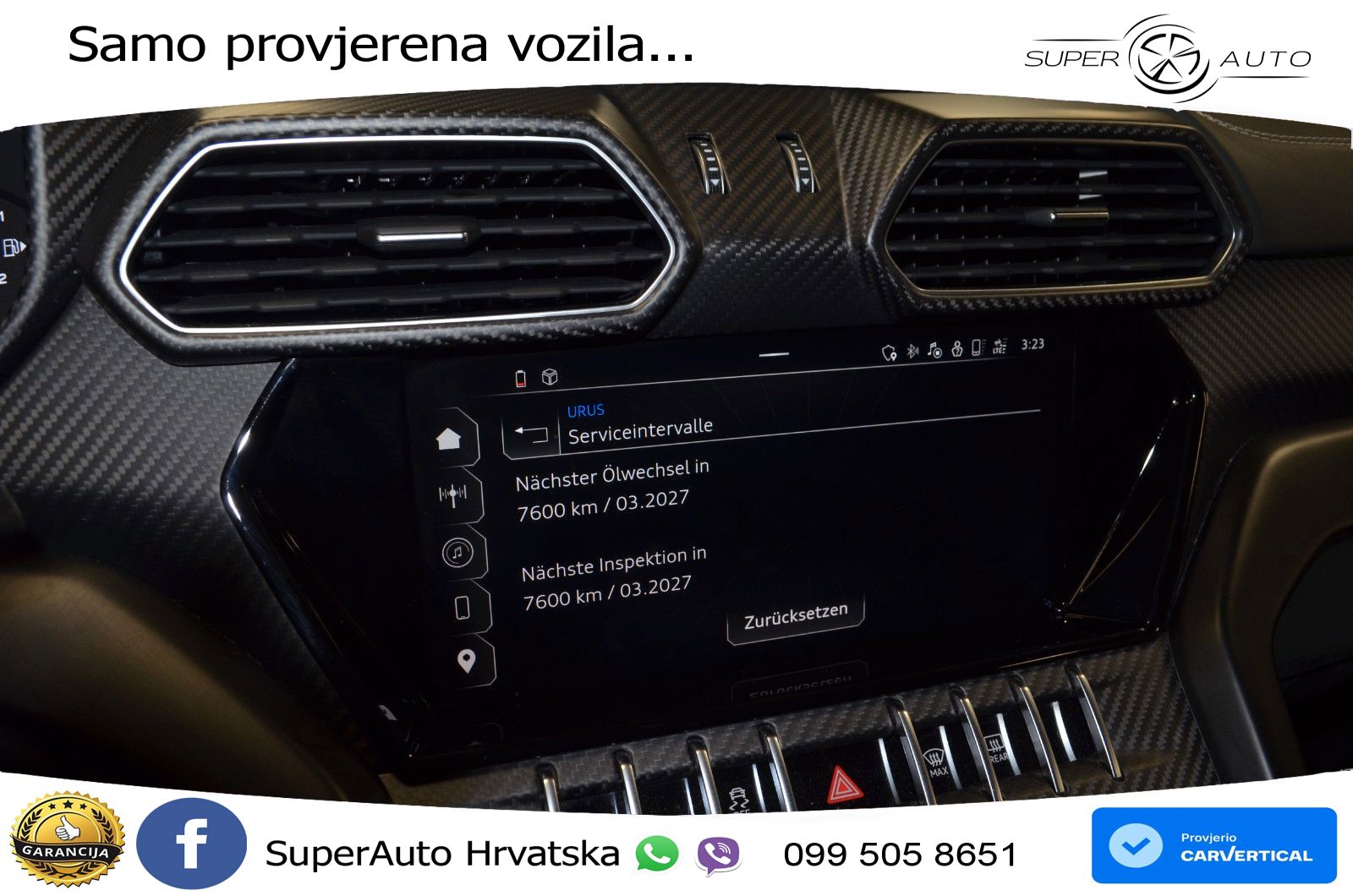 Lamborghini Urus S 4.0 V8 (666 KS) 4WD Automatic LED+GR SJED+ACC