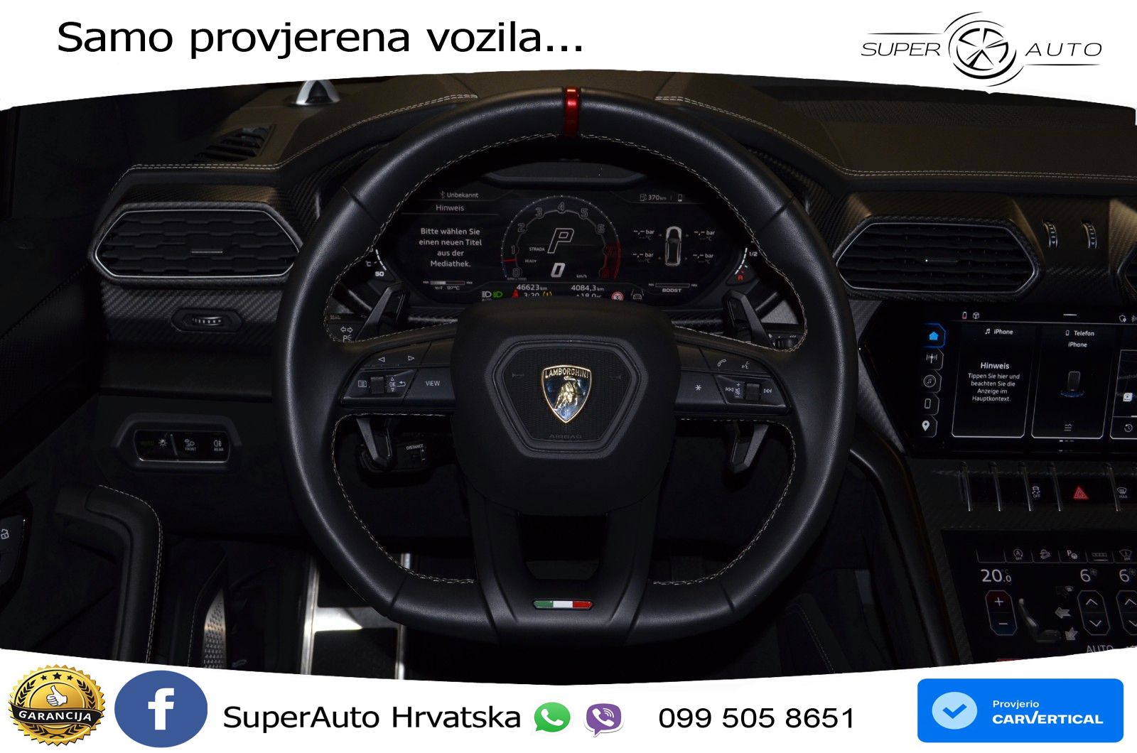 Lamborghini Urus S 4.0 V8 (666 KS) 4WD Automatic LED+GR SJED+ACC