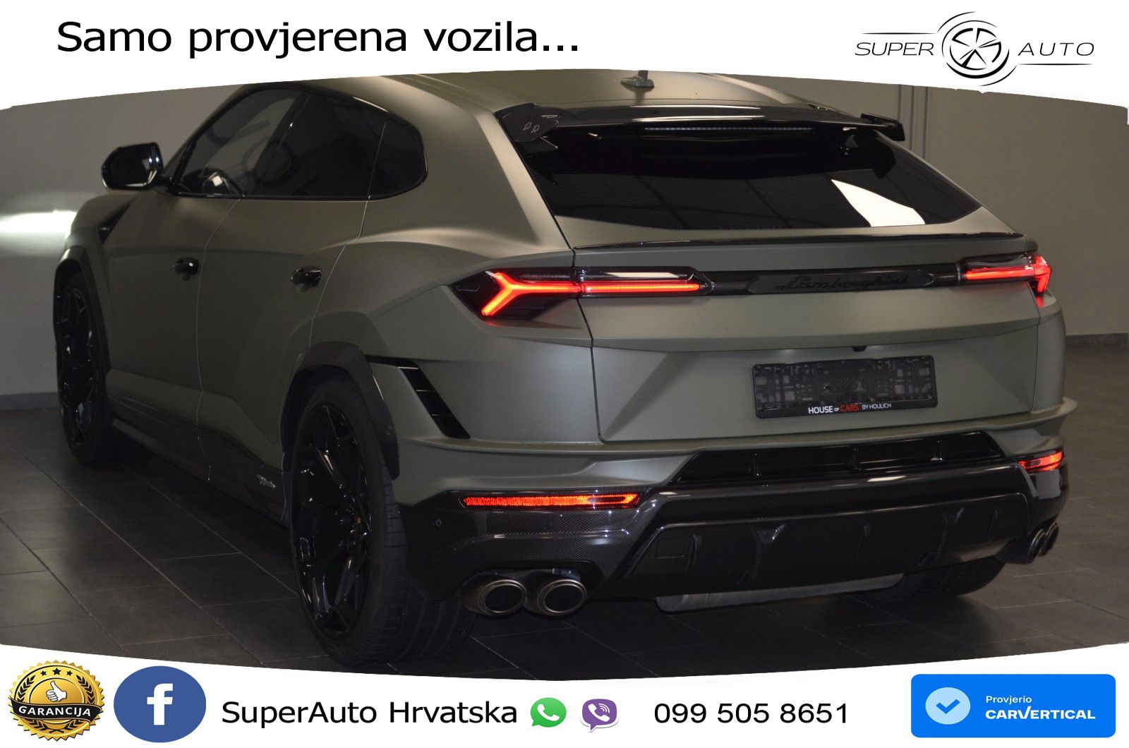 Lamborghini Urus S 4.0 V8 (666 KS) 4WD Automatic LED+GR SJED+ACC