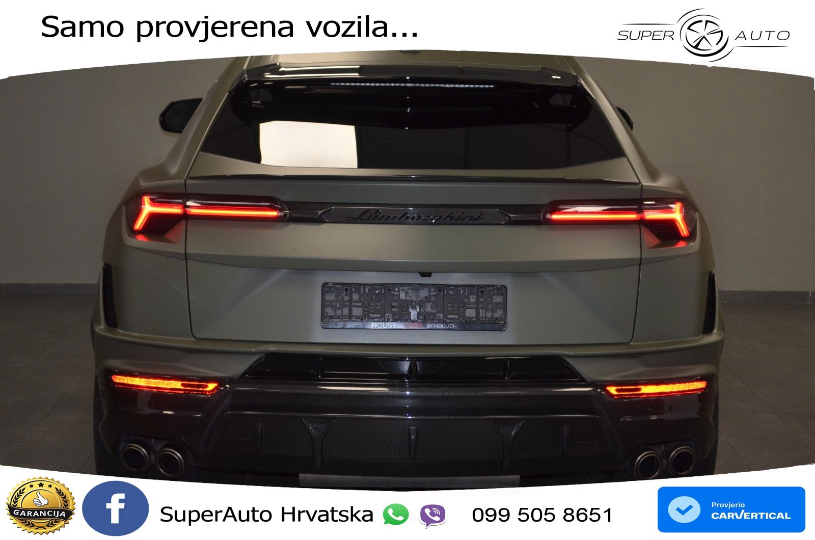 Lamborghini Urus S 4.0 V8 (666 KS) 4WD Automatic LED+GR SJED+ACC