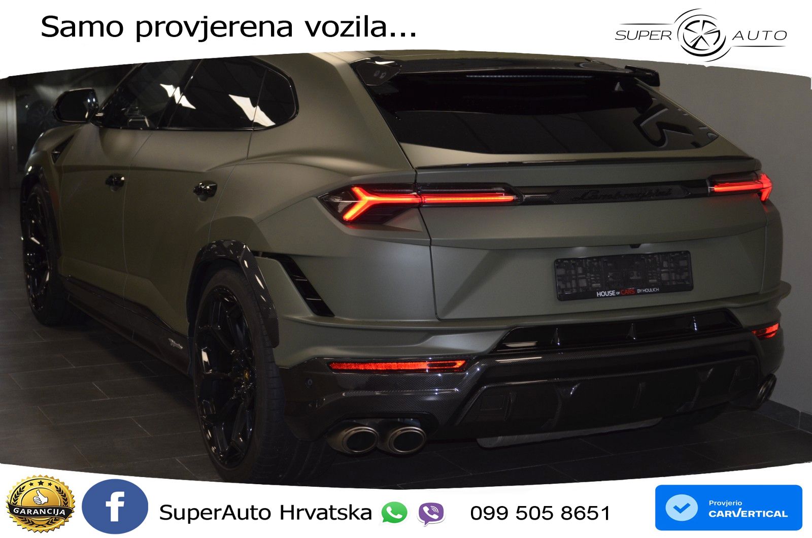 Lamborghini Urus S 4.0 V8 (666 KS) 4WD Automatic LED+GR SJED+ACC