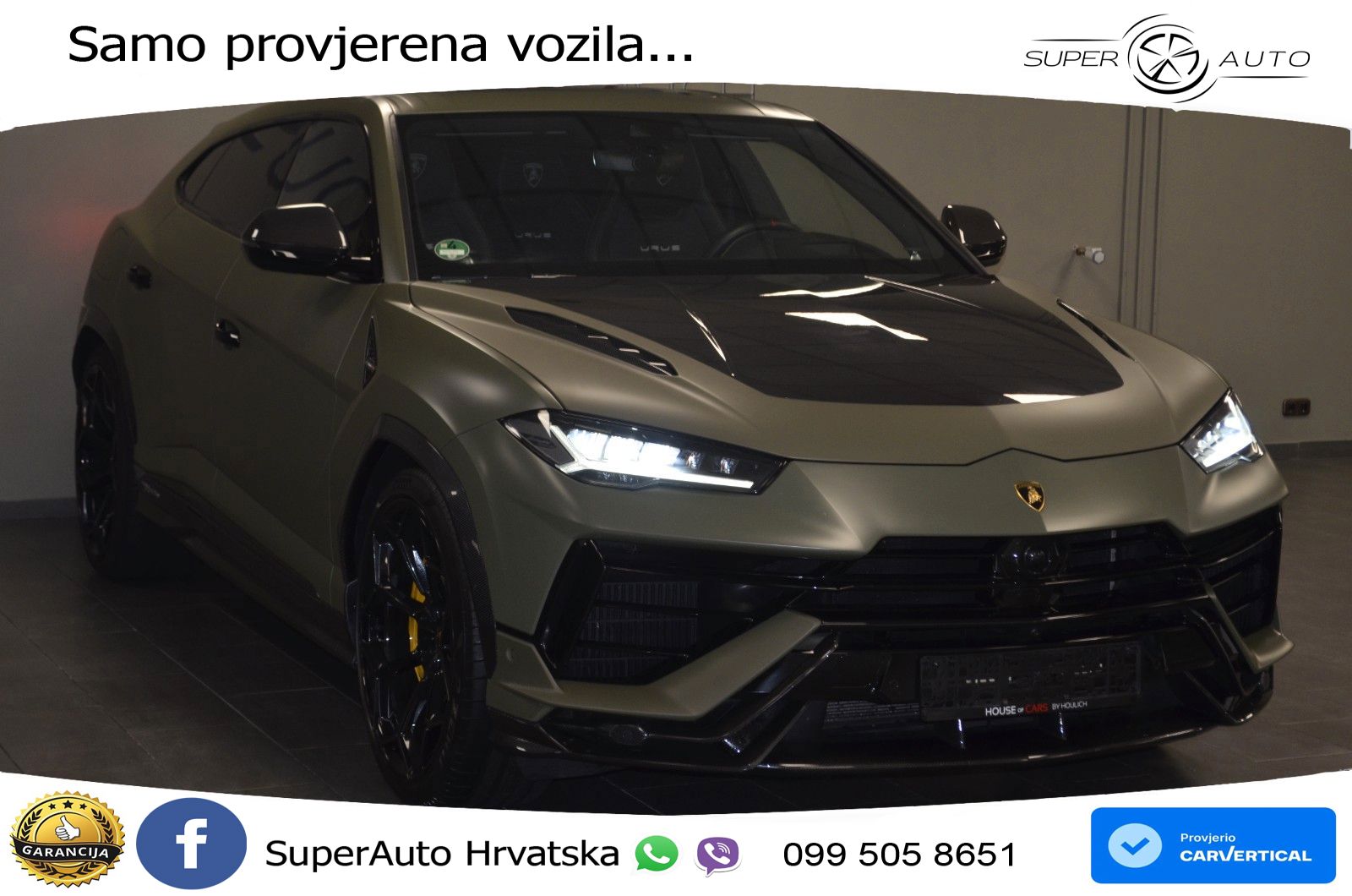 Lamborghini Urus S 4.0 V8 (666 KS) 4WD Automatic LED+GR SJED+ACC