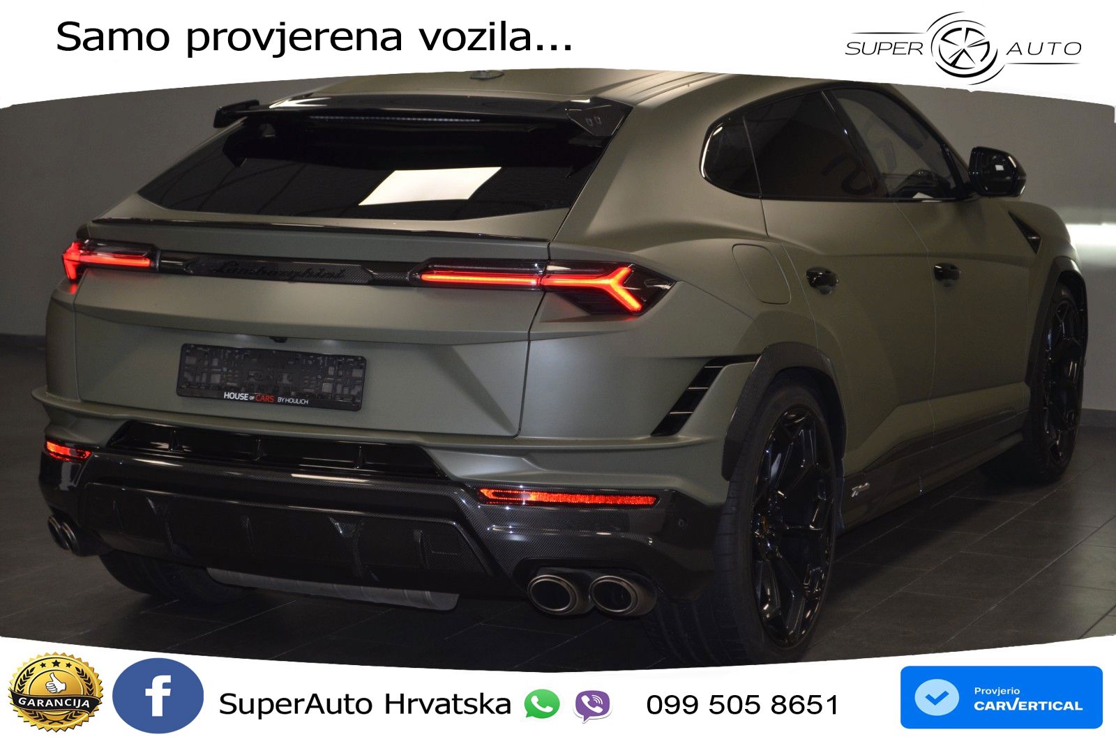Lamborghini Urus S 4.0 V8 (666 KS) 4WD Automatic LED+GR SJED+ACC