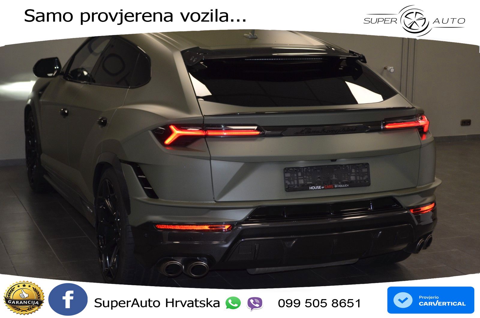 Lamborghini Urus S 4.0 V8 (666 KS) 4WD Automatic LED+GR SJED+ACC