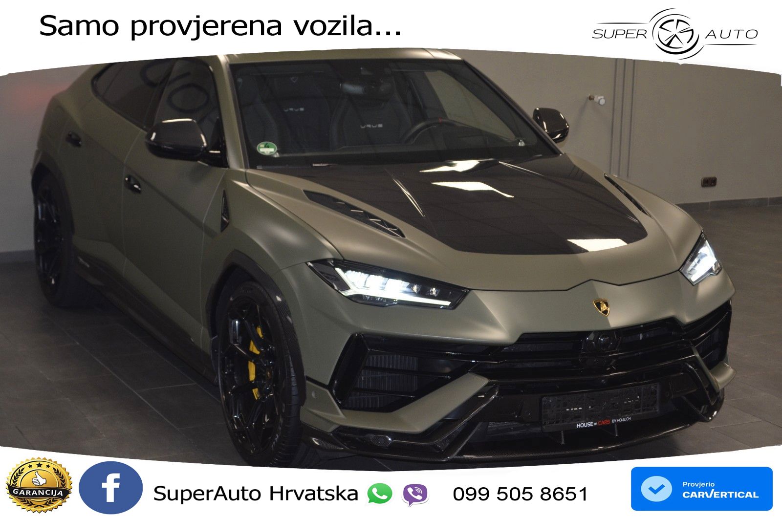 Lamborghini Urus S 4.0 V8 (666 KS) 4WD Automatic LED+GR SJED+ACC