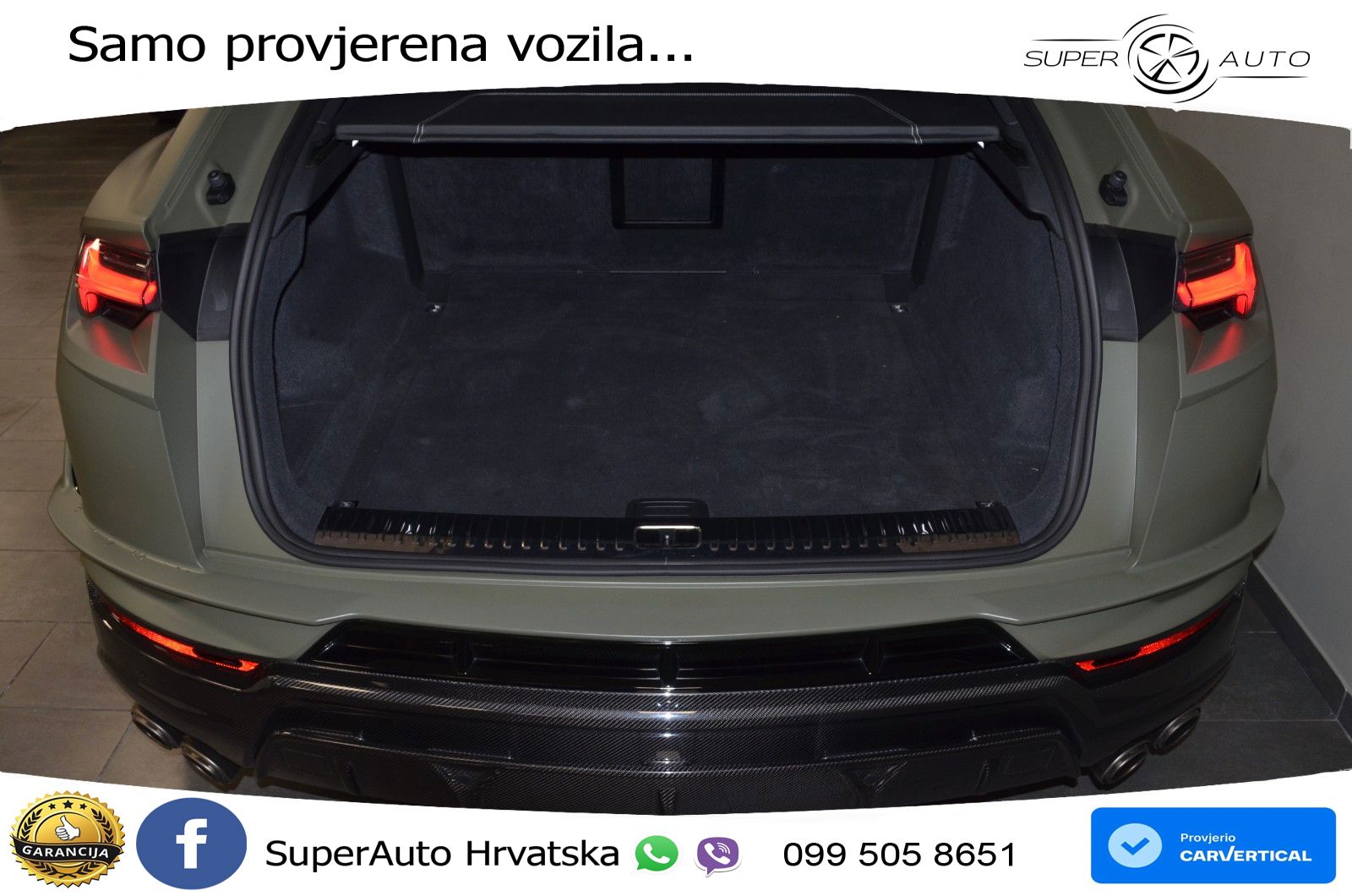 Lamborghini Urus S 4.0 V8 (666 KS) 4WD Automatic LED+GR SJED+ACC