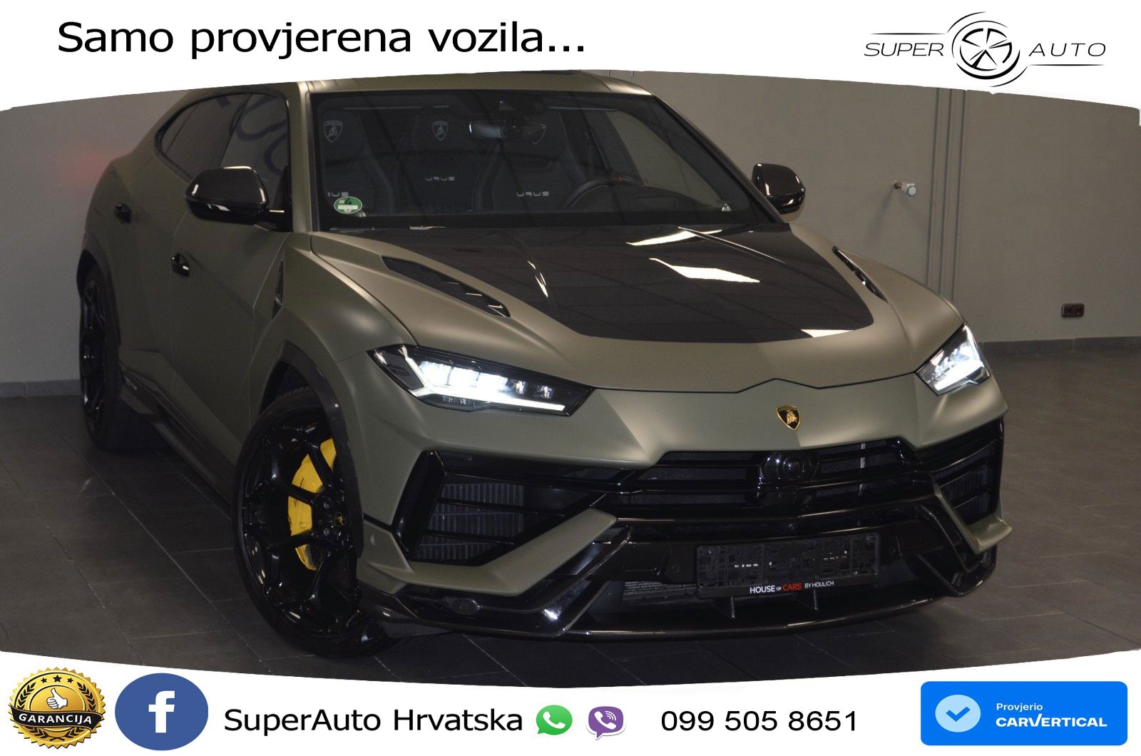 Lamborghini Urus S 4.0 V8 (666 KS) 4WD Automatic LED+GR SJED+ACC
