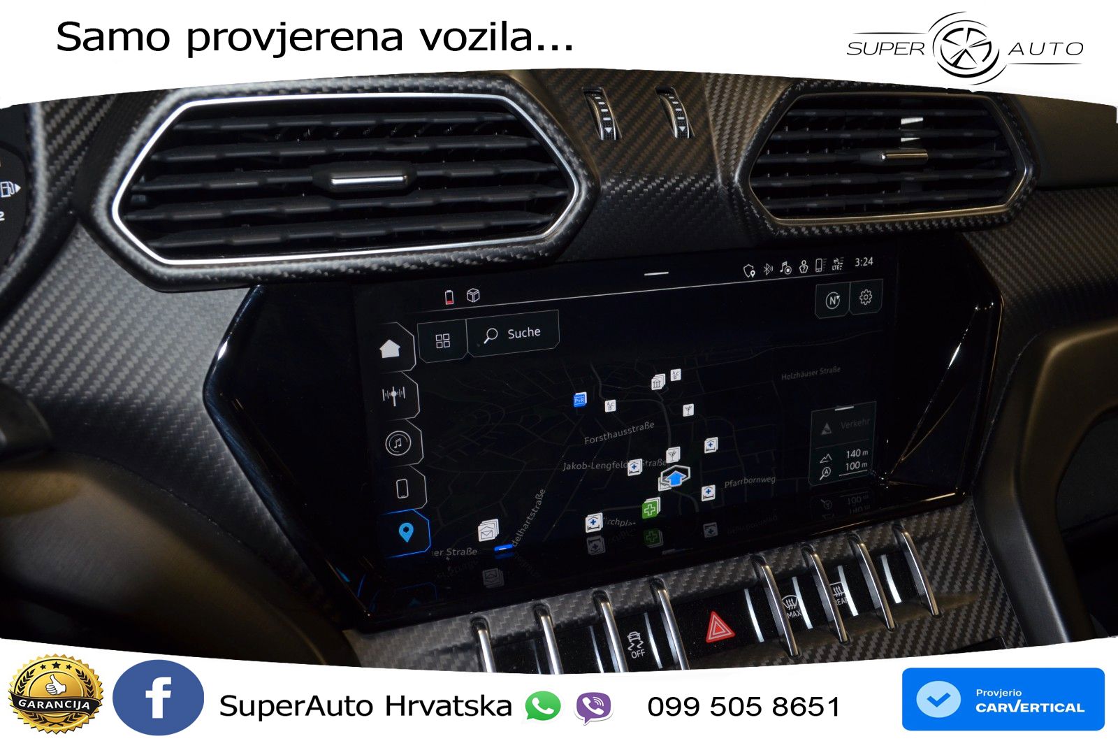 Lamborghini Urus S 4.0 V8 (666 KS) 4WD Automatic LED+GR SJED+ACC
