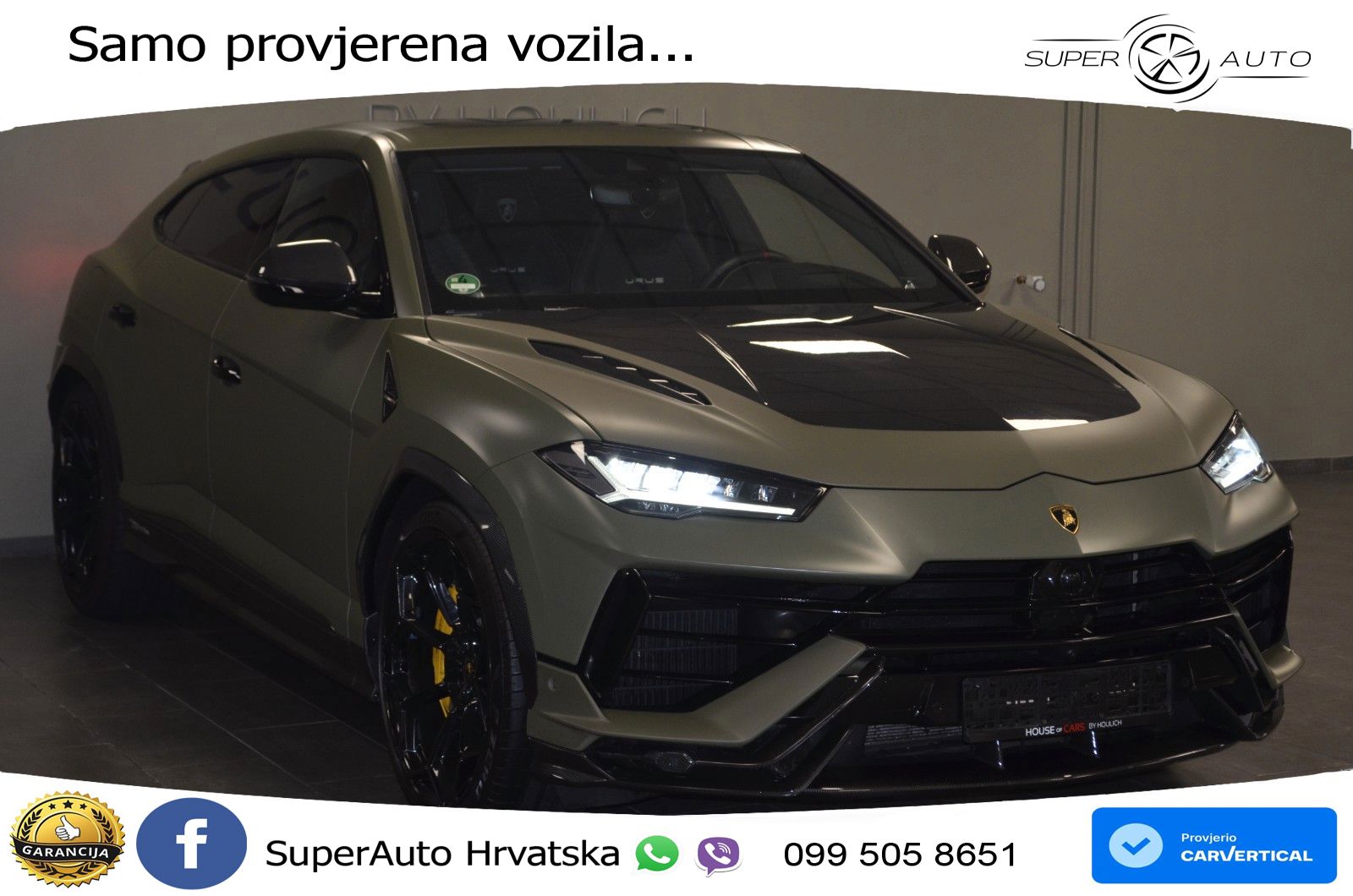 Lamborghini Urus S 4.0 V8 (666 KS) 4WD Automatic LED+GR SJED+ACC