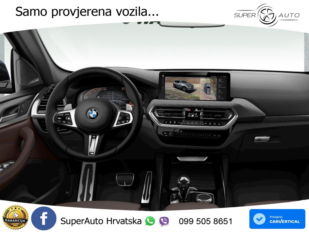 BMW X3 30d xDrive Steptronic M Sport ACC+GR SJED+360+PANO