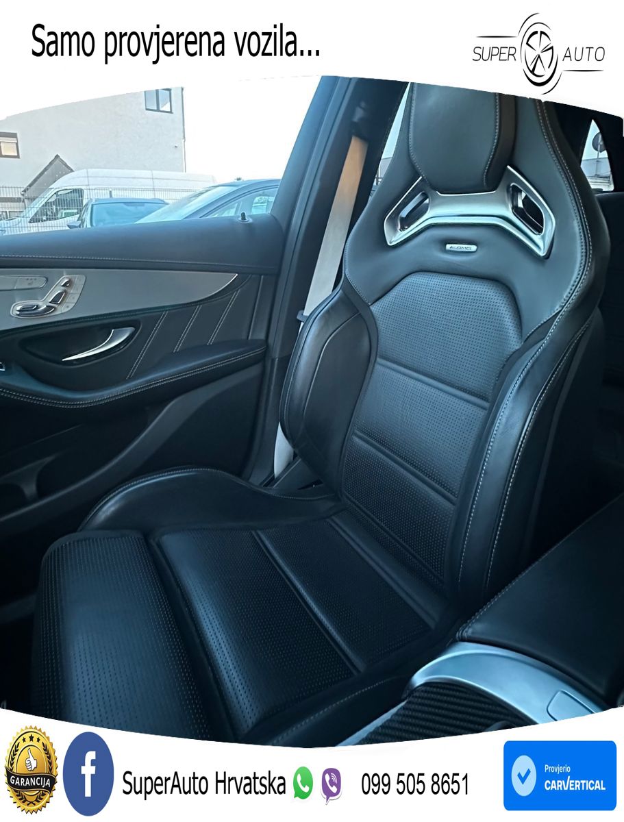 Mercedes AMG GLC 63 S V8 (510 KS) 4MATIC+ MCT ZRAČNI+ACC+GR SJED+KAM+PANO