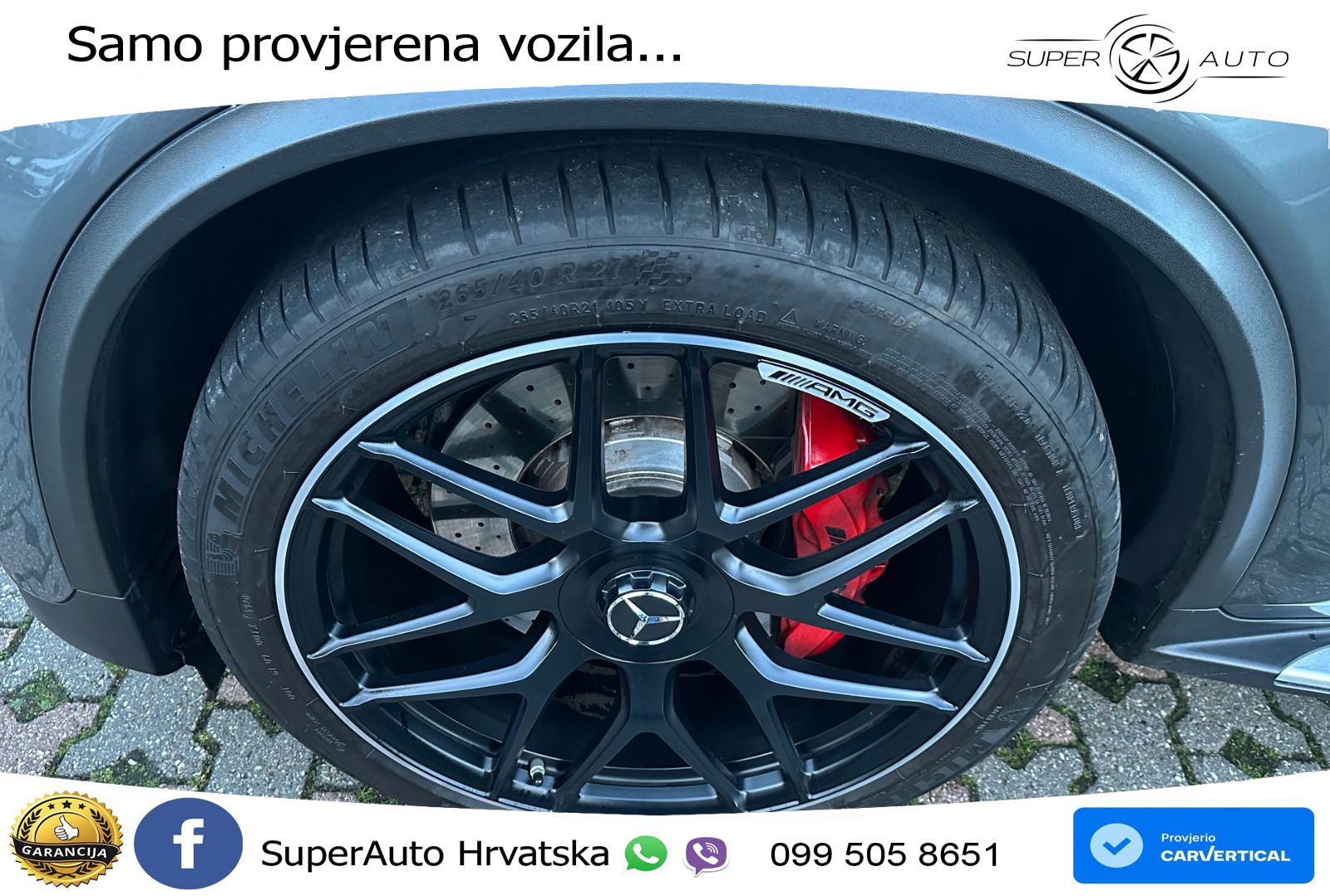 Mercedes AMG GLC 63 S V8 (510 KS) 4MATIC+ MCT ZRAČNI+ACC+GR SJED+KAM+PANO