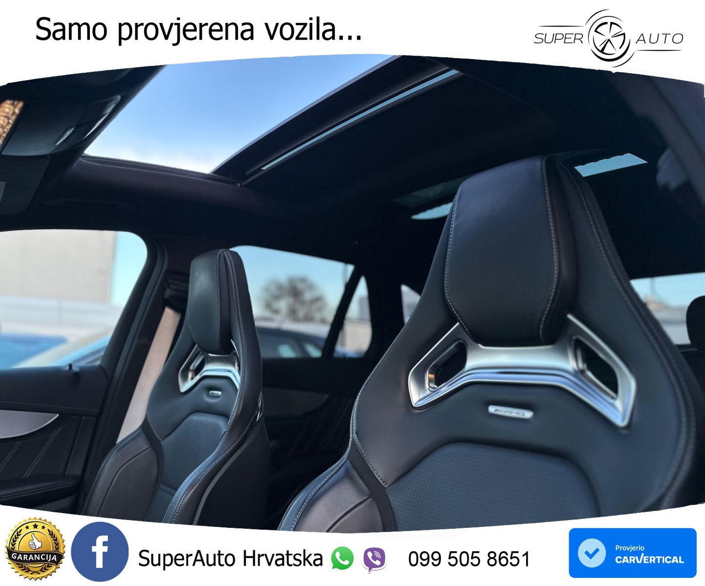 Mercedes AMG GLC 63 S V8 (510 KS) 4MATIC+ MCT ZRAČNI+ACC+GR SJED+KAM+PANO