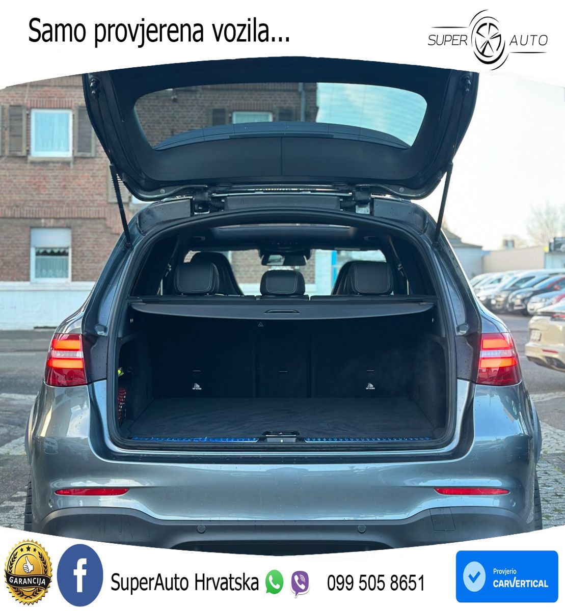 Mercedes AMG GLC 63 S V8 (510 KS) 4MATIC+ MCT ZRAČNI+ACC+GR SJED+KAM+PANO