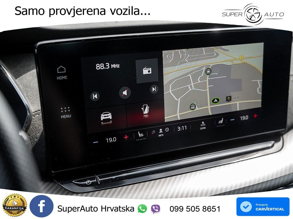 Škoda Octavia Combi RS 2.0 TDI (200 KS) 4x4 DSG LED+GR SJED+ACC