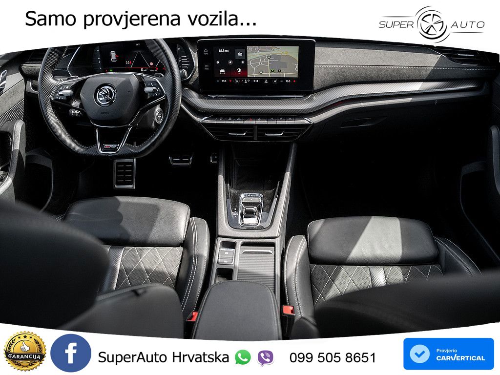 Škoda Octavia Combi RS 2.0 TDI (200 KS) 4x4 DSG LED+GR SJED+ACC