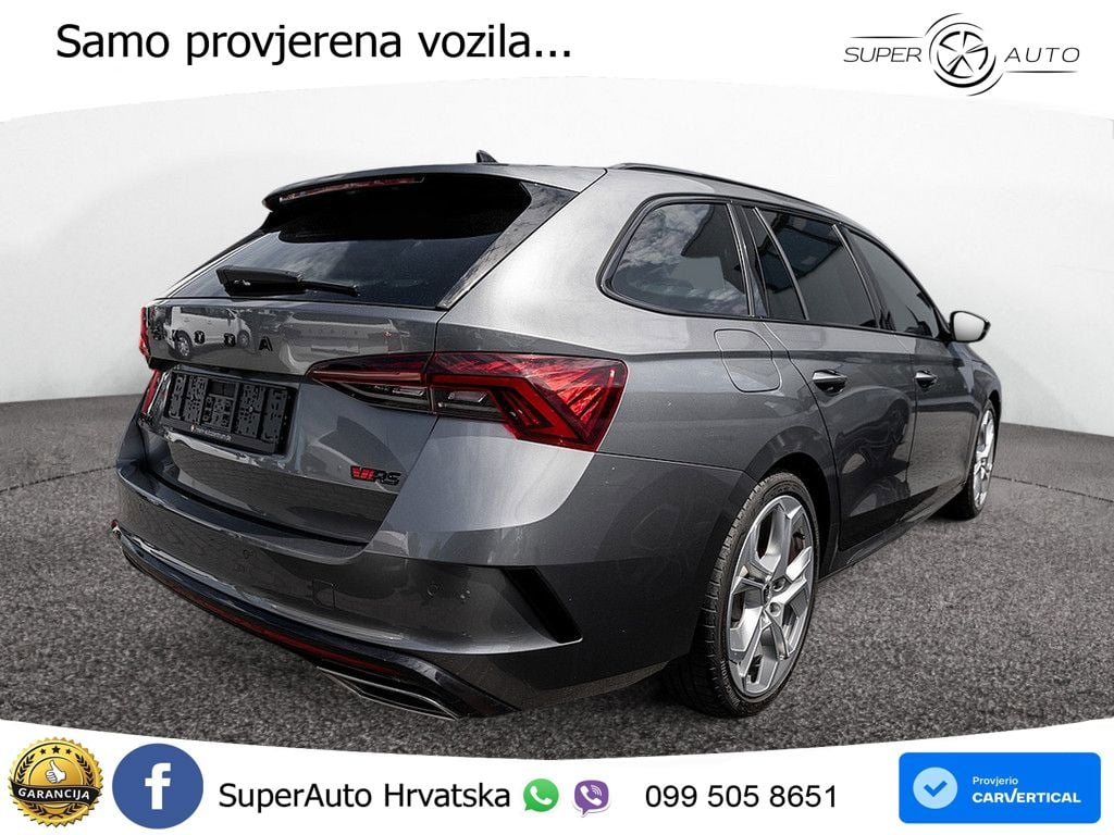 Škoda Octavia Combi RS 2.0 TDI (200 KS) 4x4 DSG LED+GR SJED+ACC
