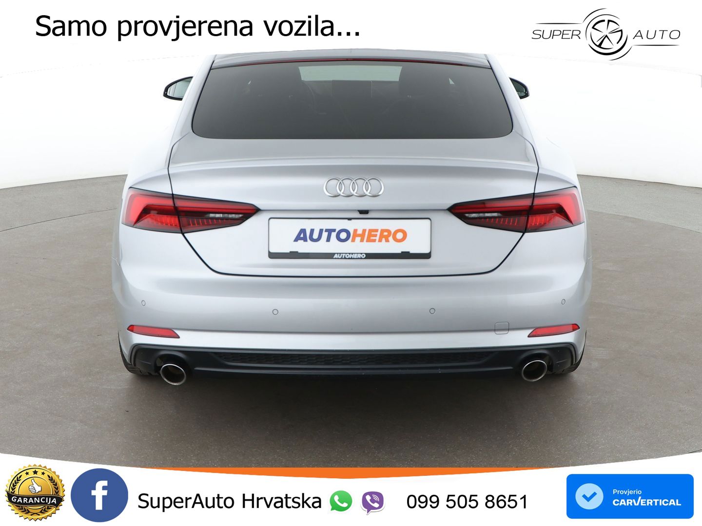 Audi A5 Sportback 40 TFSI (190 KS) S tronic LED+GR SJED+ACC