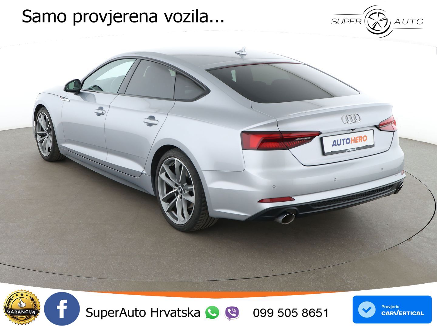 Audi A5 Sportback 40 TFSI (190 KS) S tronic LED+GR SJED+ACC