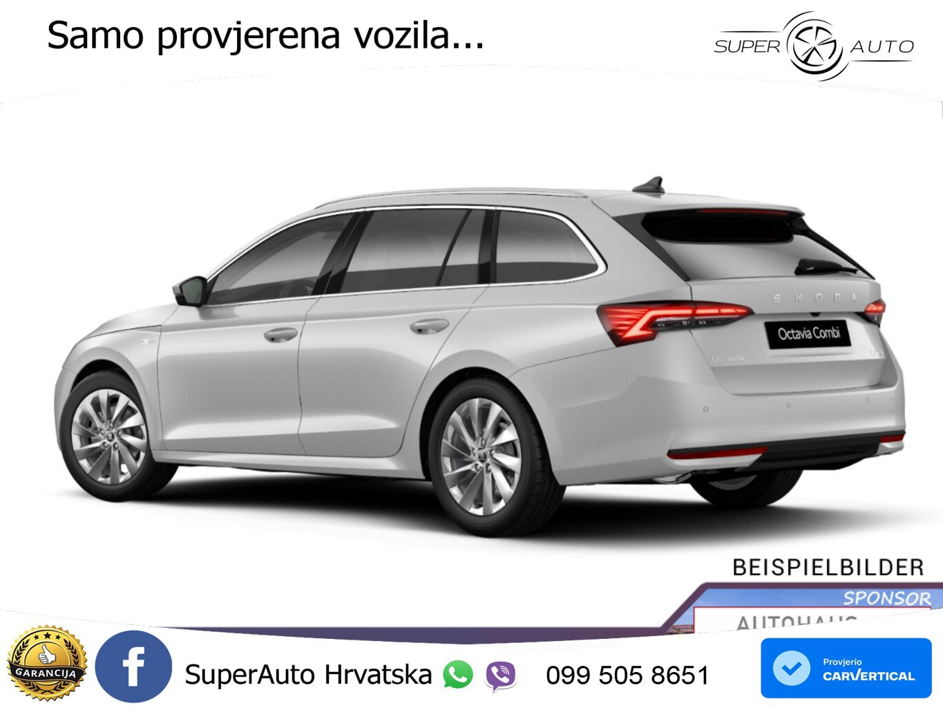Škoda Octavia Combi 1.5 TSI (116 KS) DSG LED+GR SJED+ACC