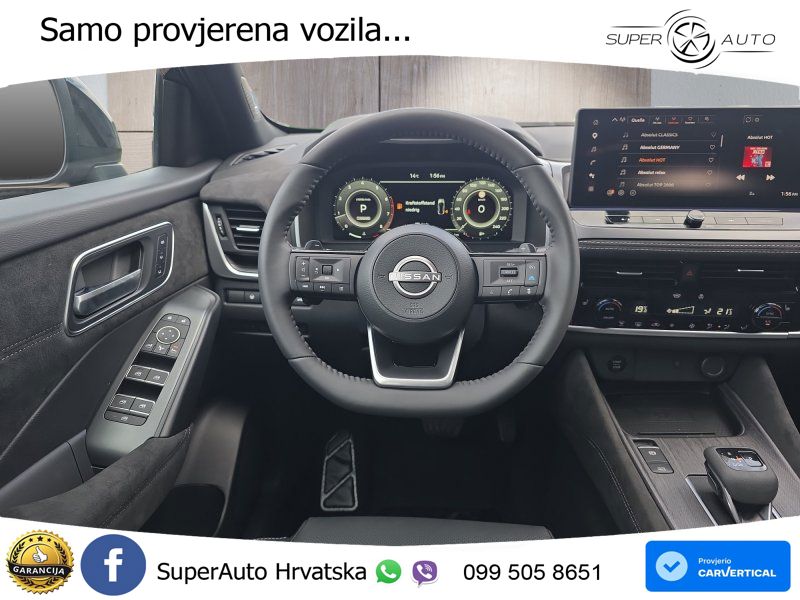 Nissan Qashqai 1.3 DIG-T (158 KS) 4x4 Xtronic Tekna LED+GR SJED+ACC