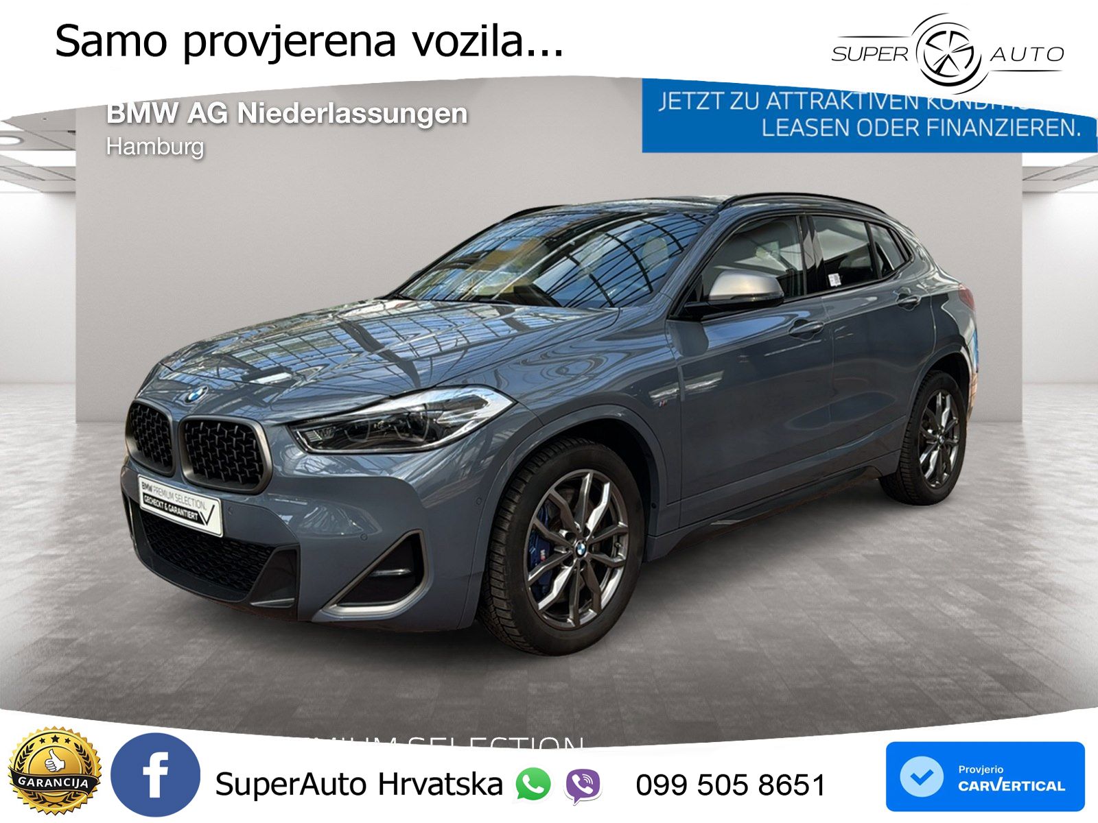 BMW X2 M35i xDrive Steptronic LED+GR SJED+ACC