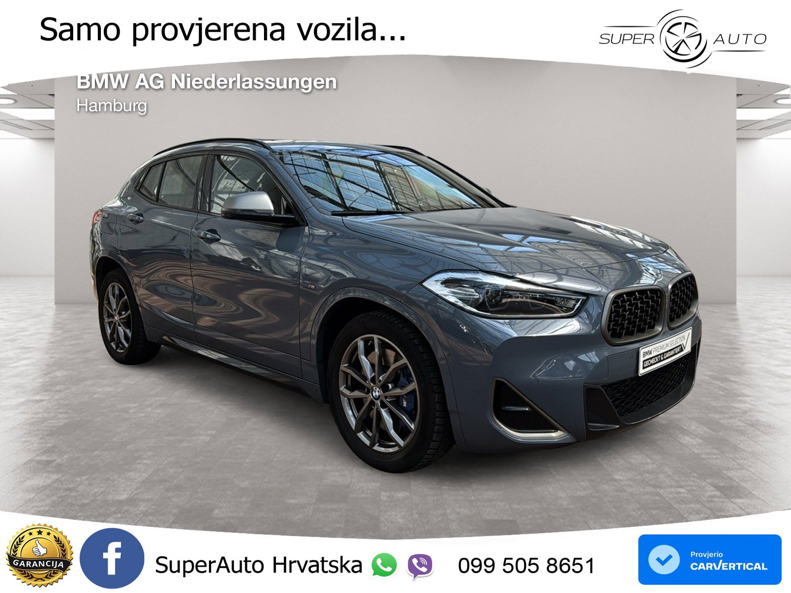 BMW X2 M35i xDrive Steptronic LED+GR SJED+ACC