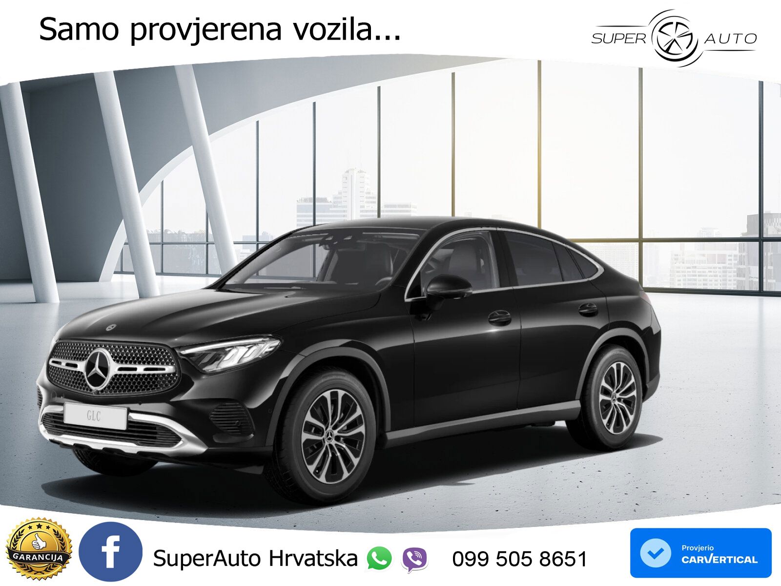 Mercedes GLC Coupe 200 (204 KS) 4MATIC 9G-TRONIC LED+GR SJED+ACC