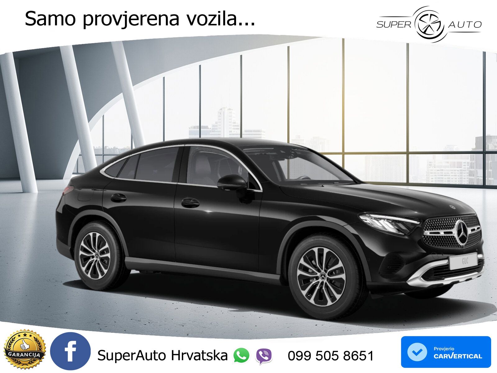 Mercedes GLC Coupe 200 (204 KS) 4MATIC 9G-TRONIC LED+GR SJED+ACC