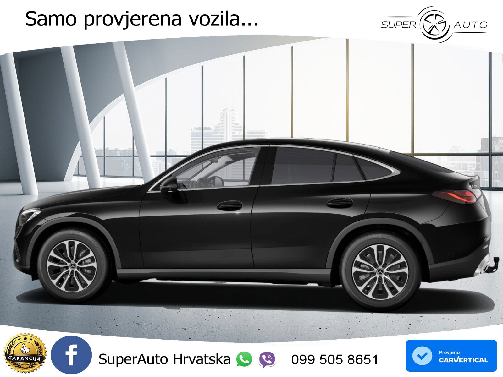 Mercedes GLC Coupe 200 (204 KS) 4MATIC 9G-TRONIC LED+GR SJED+ACC