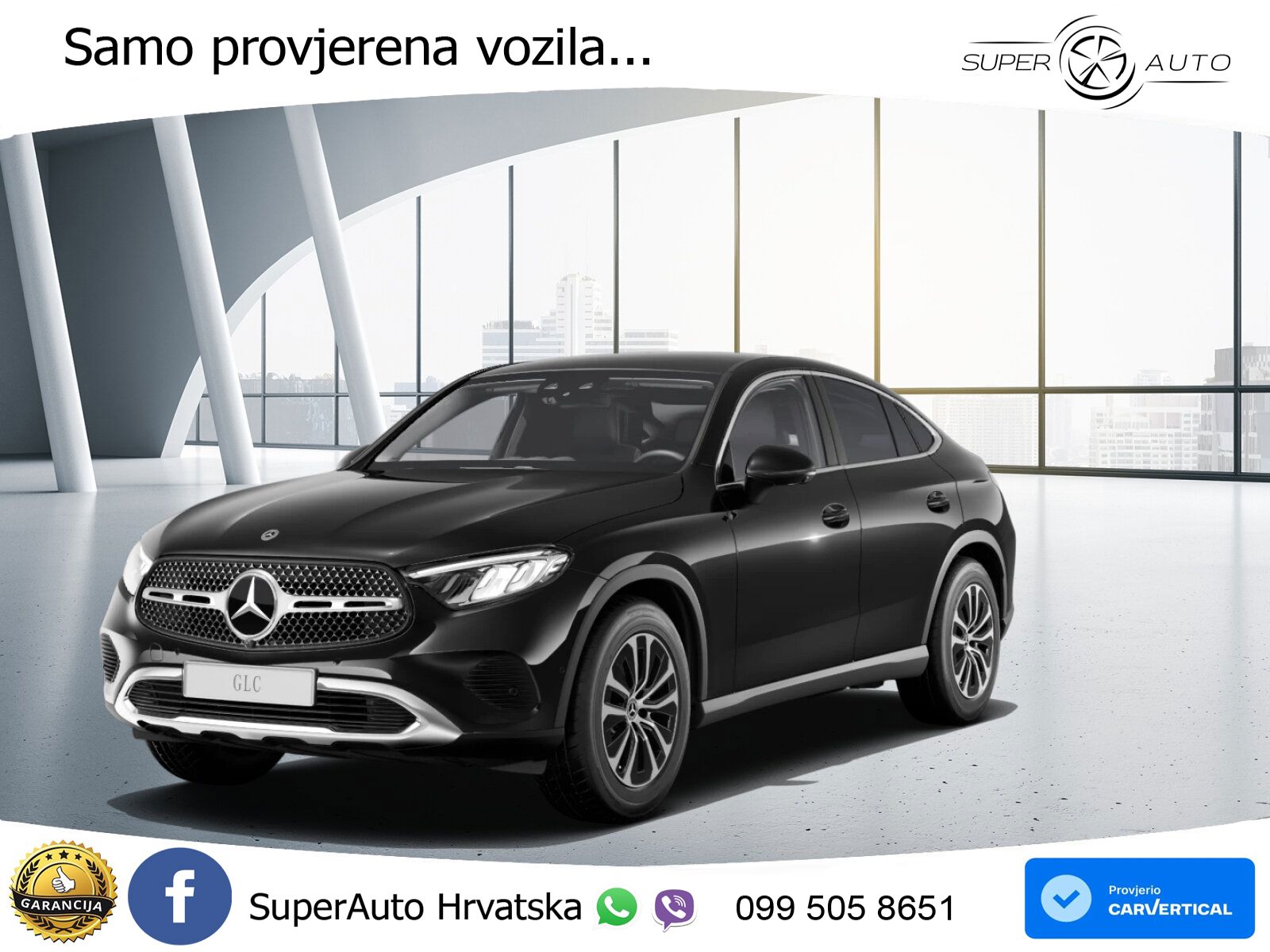 Mercedes GLC Coupe 200 (204 KS) 4MATIC 9G-TRONIC LED+GR SJED+ACC