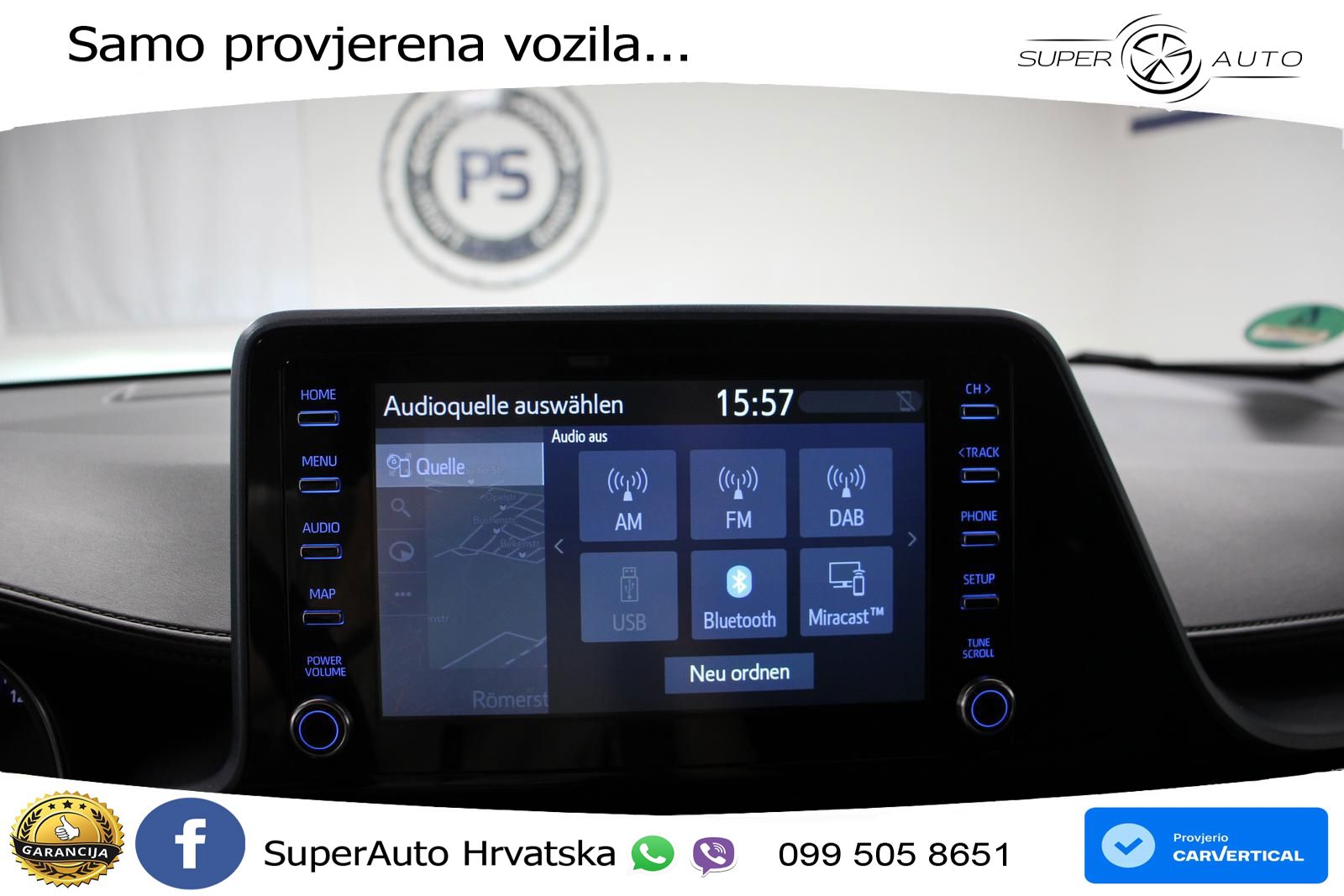 Toyota C-HR 2.0 (184 KS) Hybrid e-CVT LED+GR SJED+ACC