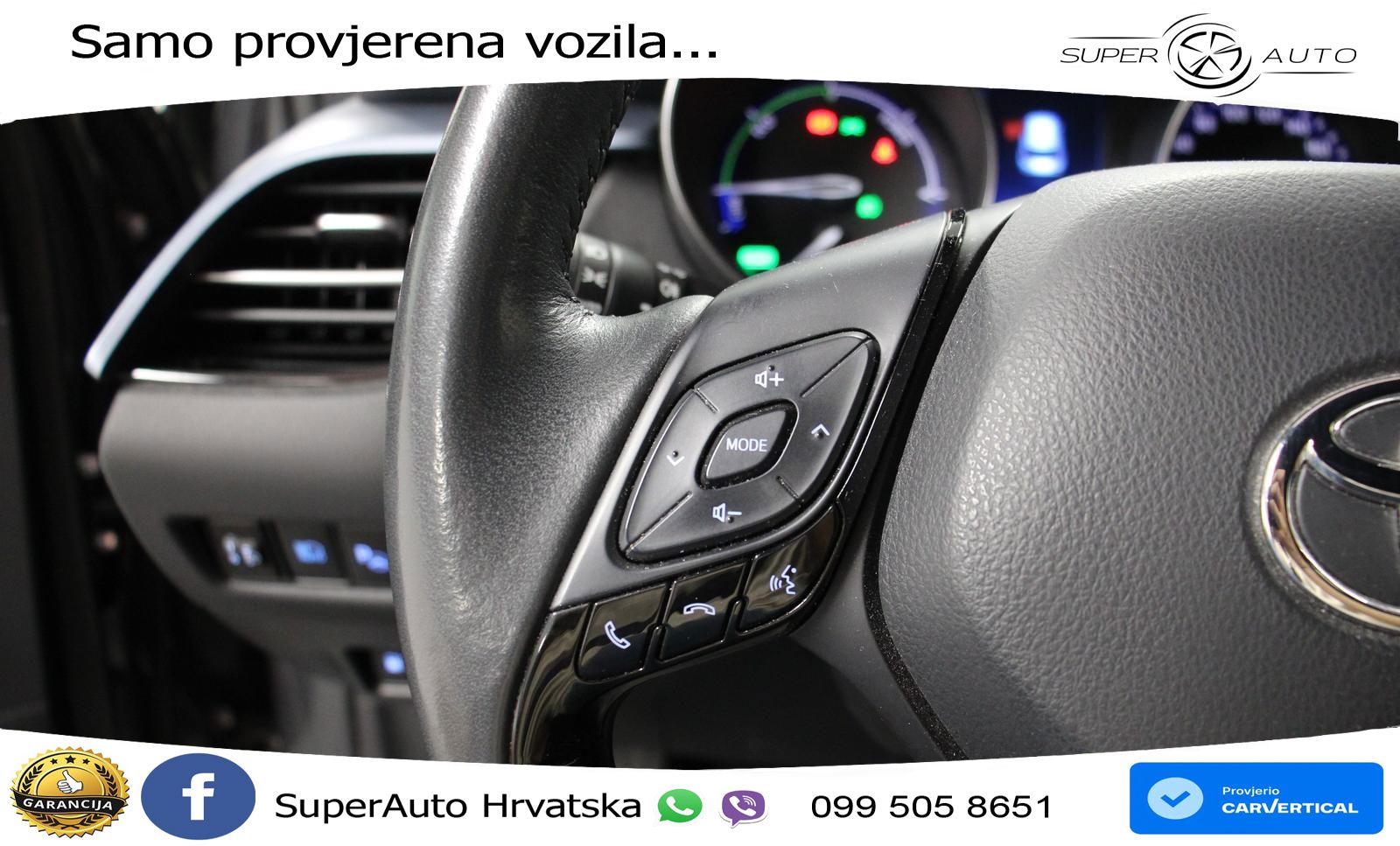 Toyota C-HR 2.0 (184 KS) Hybrid e-CVT LED+GR SJED+ACC