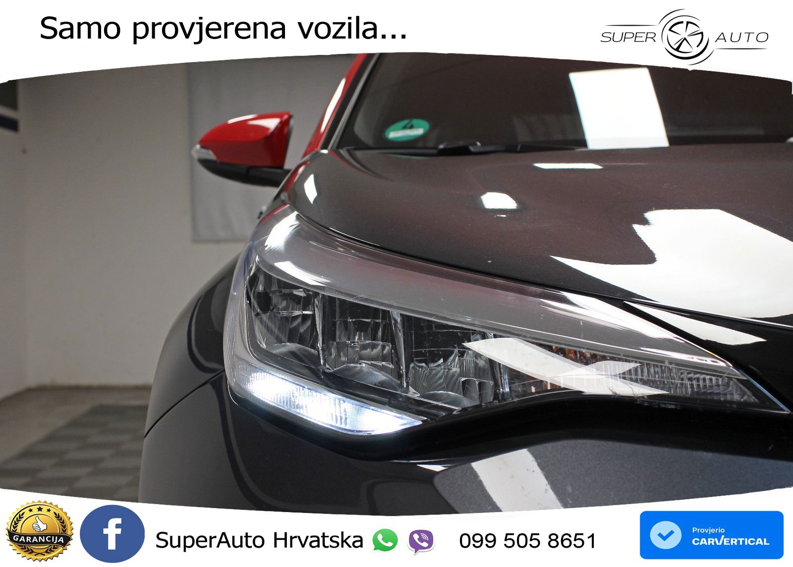Toyota C-HR 2.0 (184 KS) Hybrid e-CVT LED+GR SJED+ACC