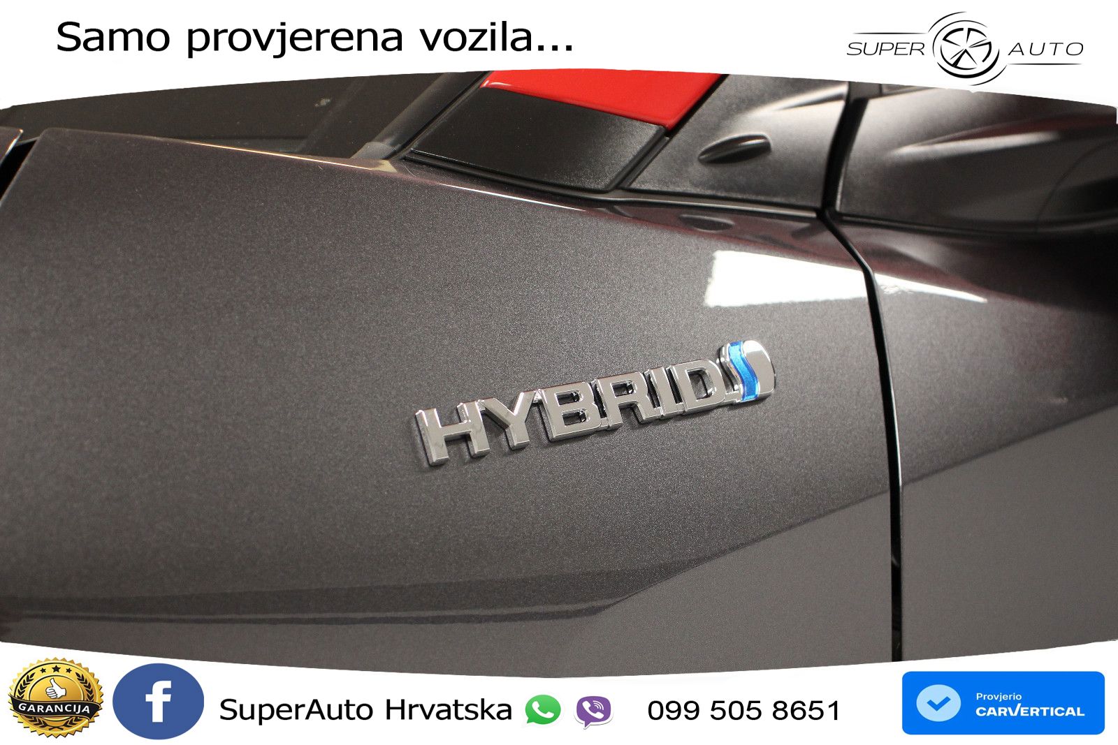 Toyota C-HR 2.0 (184 KS) Hybrid e-CVT LED+GR SJED+ACC