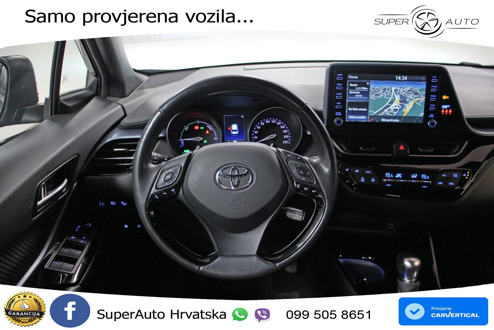 Toyota C-HR 2.0 (184 KS) Hybrid e-CVT LED+GR SJED+ACC