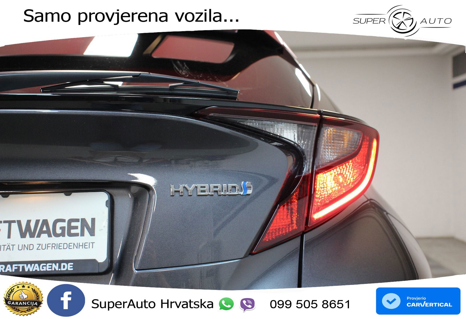 Toyota C-HR 2.0 (184 KS) Hybrid e-CVT LED+GR SJED+ACC