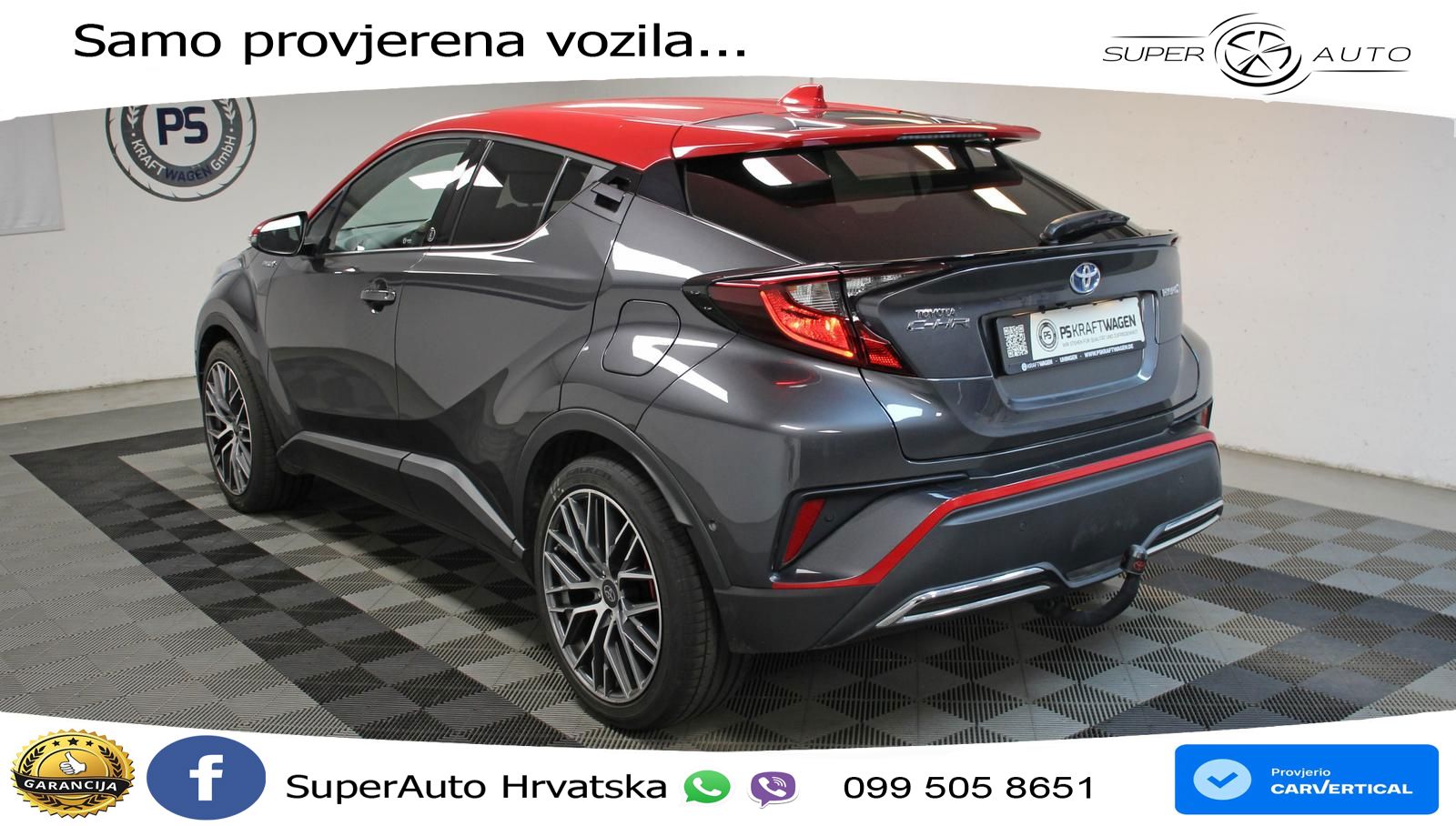 Toyota C-HR 2.0 (184 KS) Hybrid e-CVT LED+GR SJED+ACC