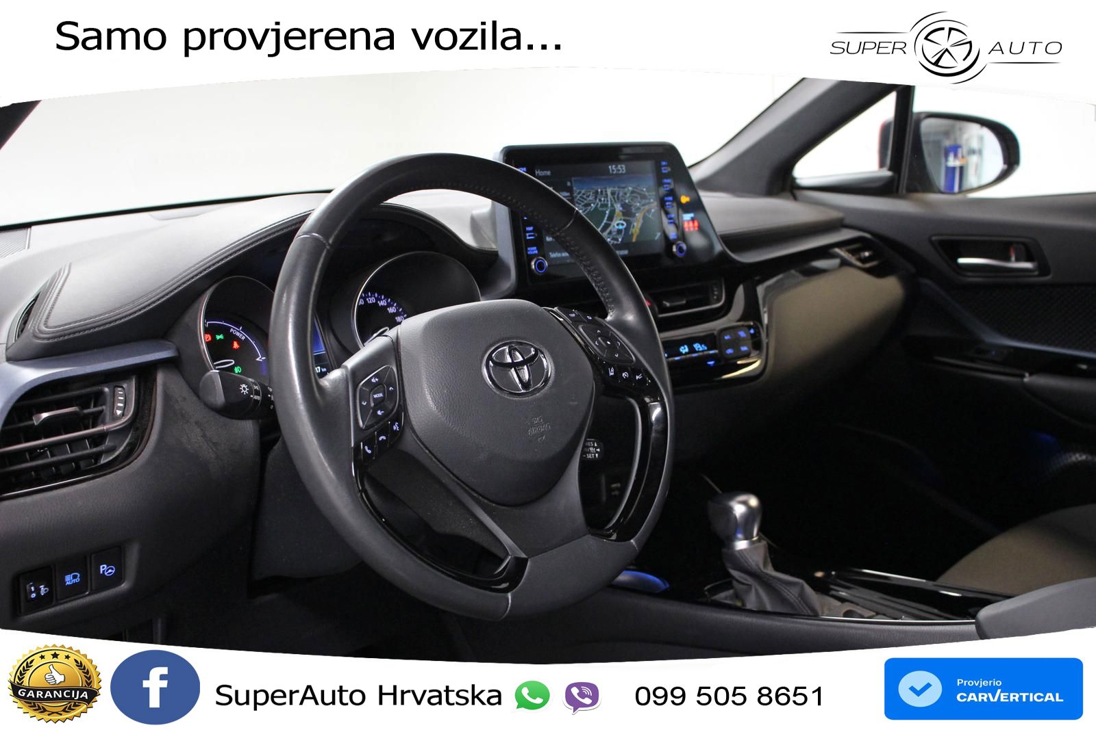 Toyota C-HR 2.0 (184 KS) Hybrid e-CVT LED+GR SJED+ACC