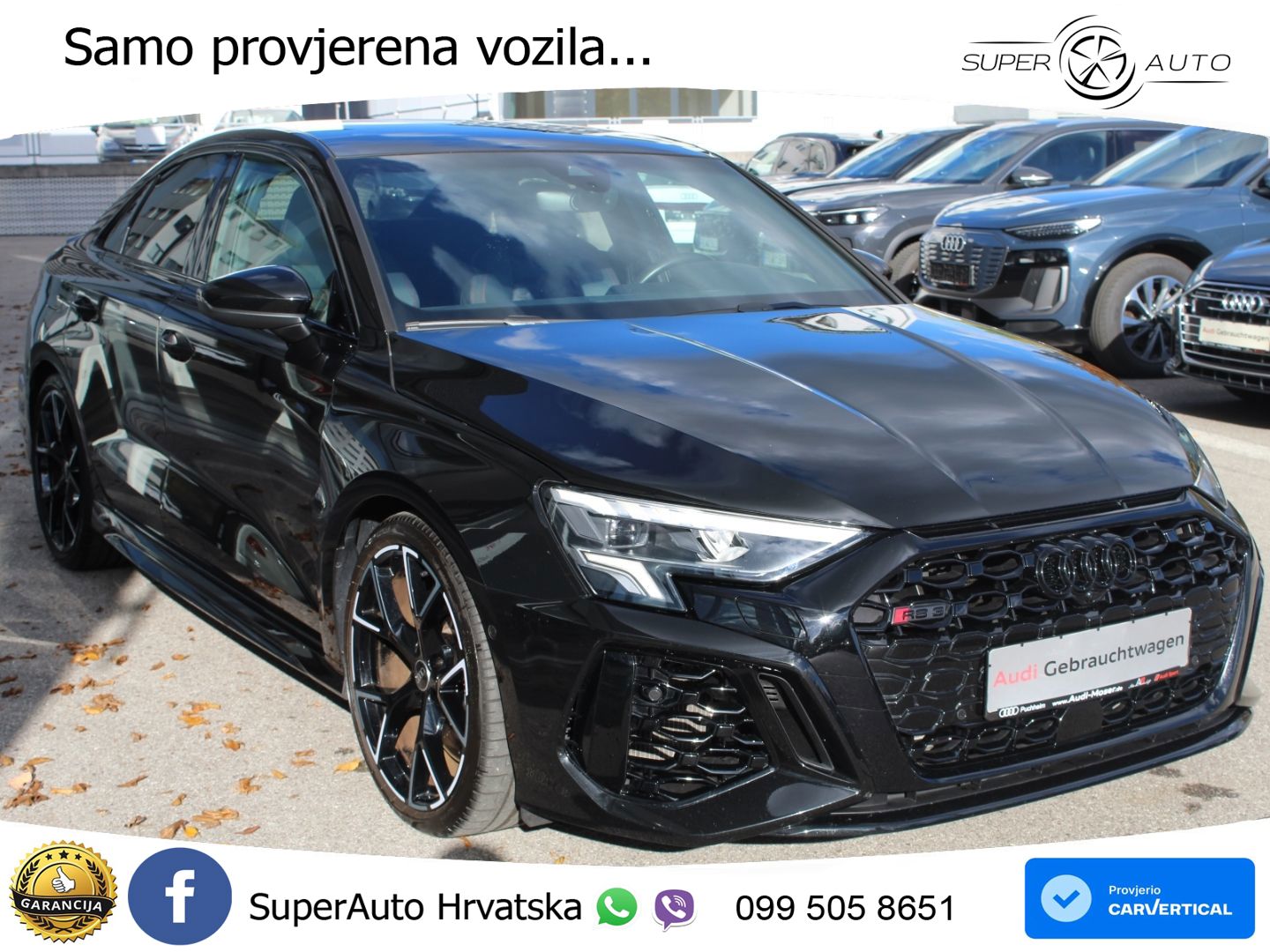 Audi RS3 Sedan 2.5 TFSI (400 KS) quattro S tronic