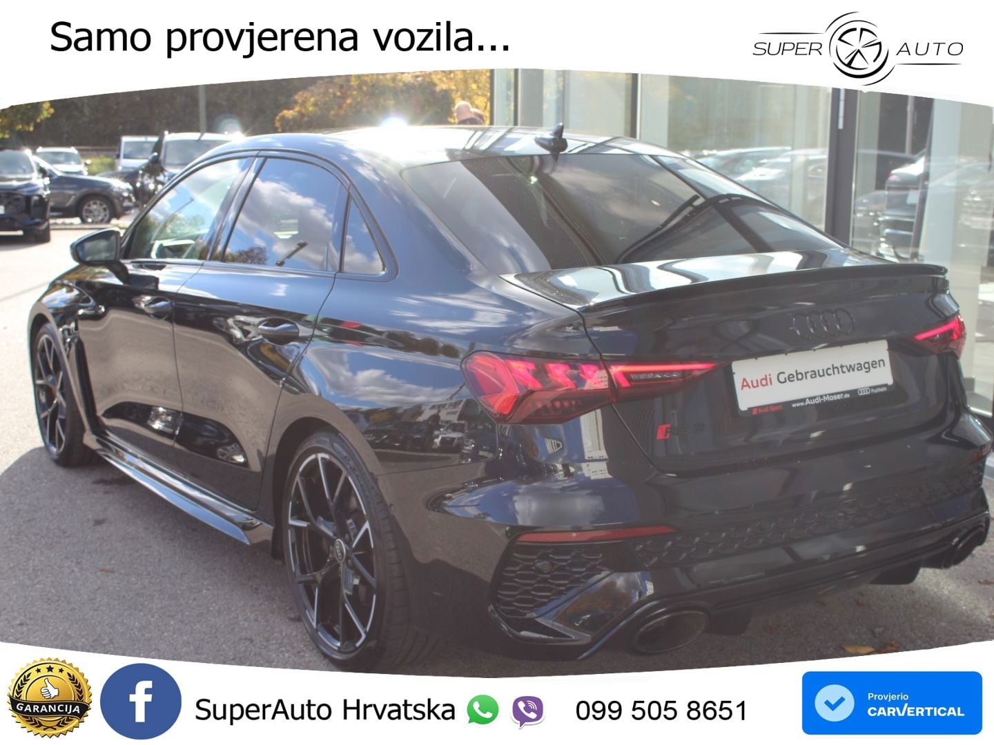 Audi RS3 Sedan 2.5 TFSI (400 KS) quattro S tronic