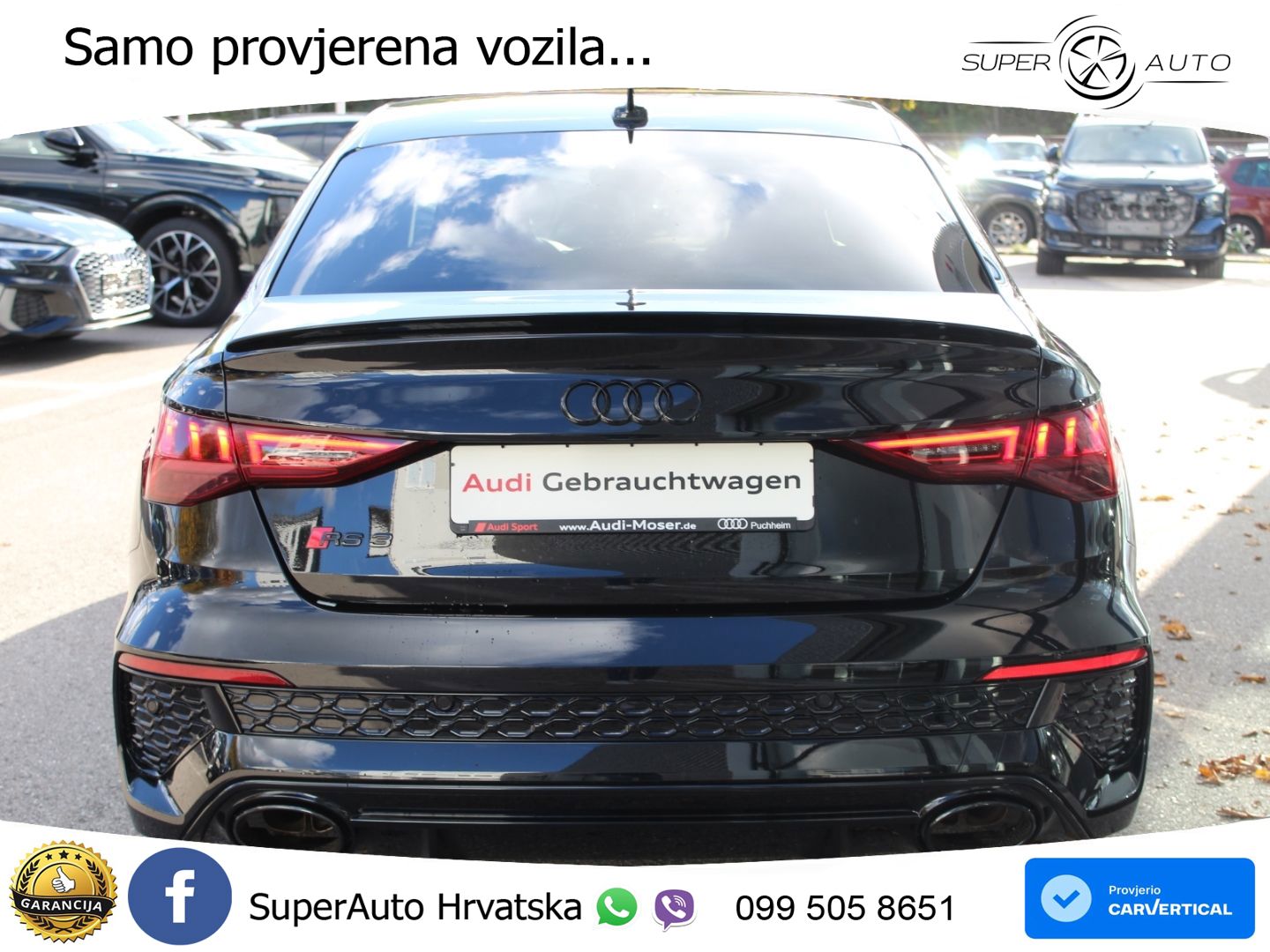 Audi RS3 Sedan 2.5 TFSI (400 KS) quattro S tronic