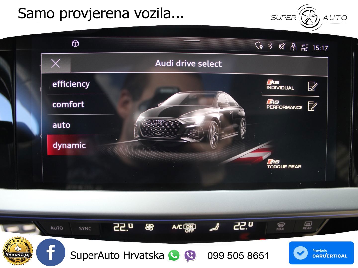 Audi RS3 Sedan 2.5 TFSI (400 KS) quattro S tronic