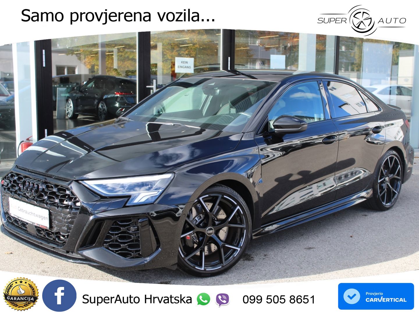 Audi RS3 Sedan 2.5 TFSI (400 KS) quattro S tronic