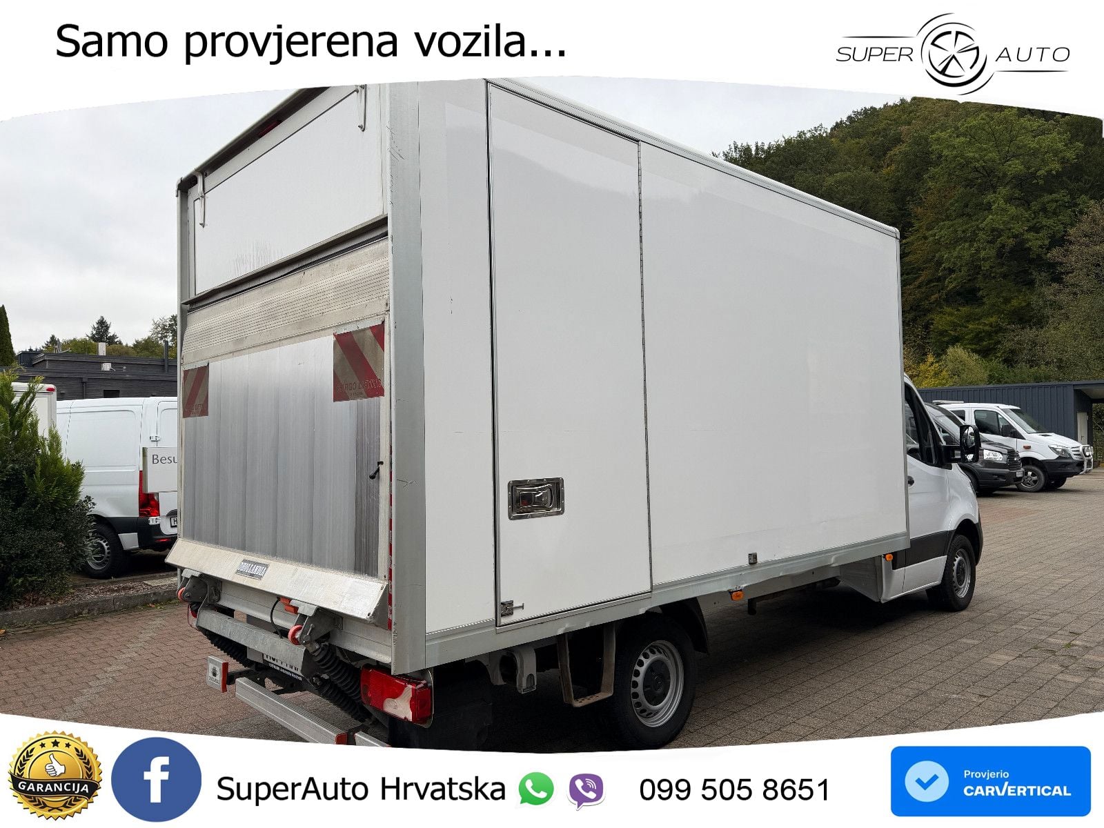 Mercedes-Benz Sprinter 315CDI Koffer 3,5t Ladebordwand XL-Hoch 150 KS