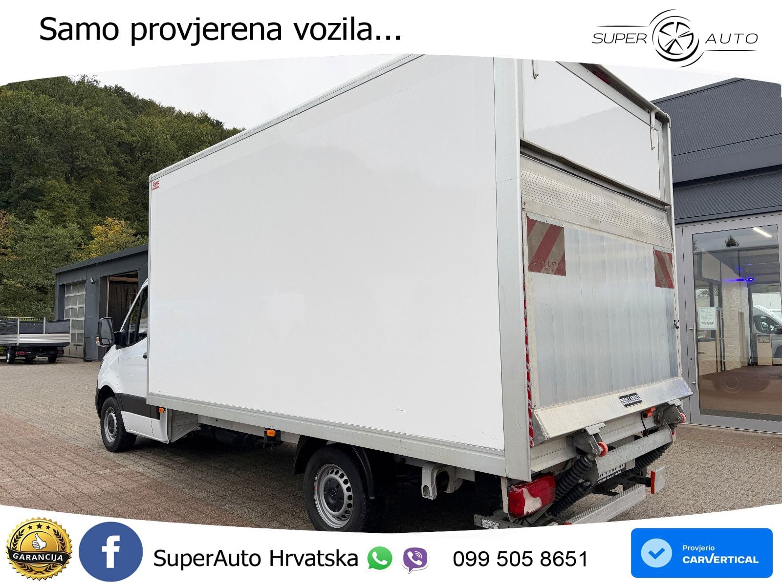 Mercedes-Benz Sprinter 315CDI Koffer 3,5t Ladebordwand XL-Hoch 150 KS