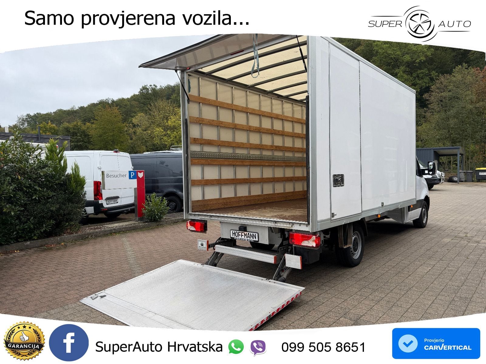 Mercedes-Benz Sprinter 315CDI Koffer 3,5t Ladebordwand XL-Hoch 150 KS