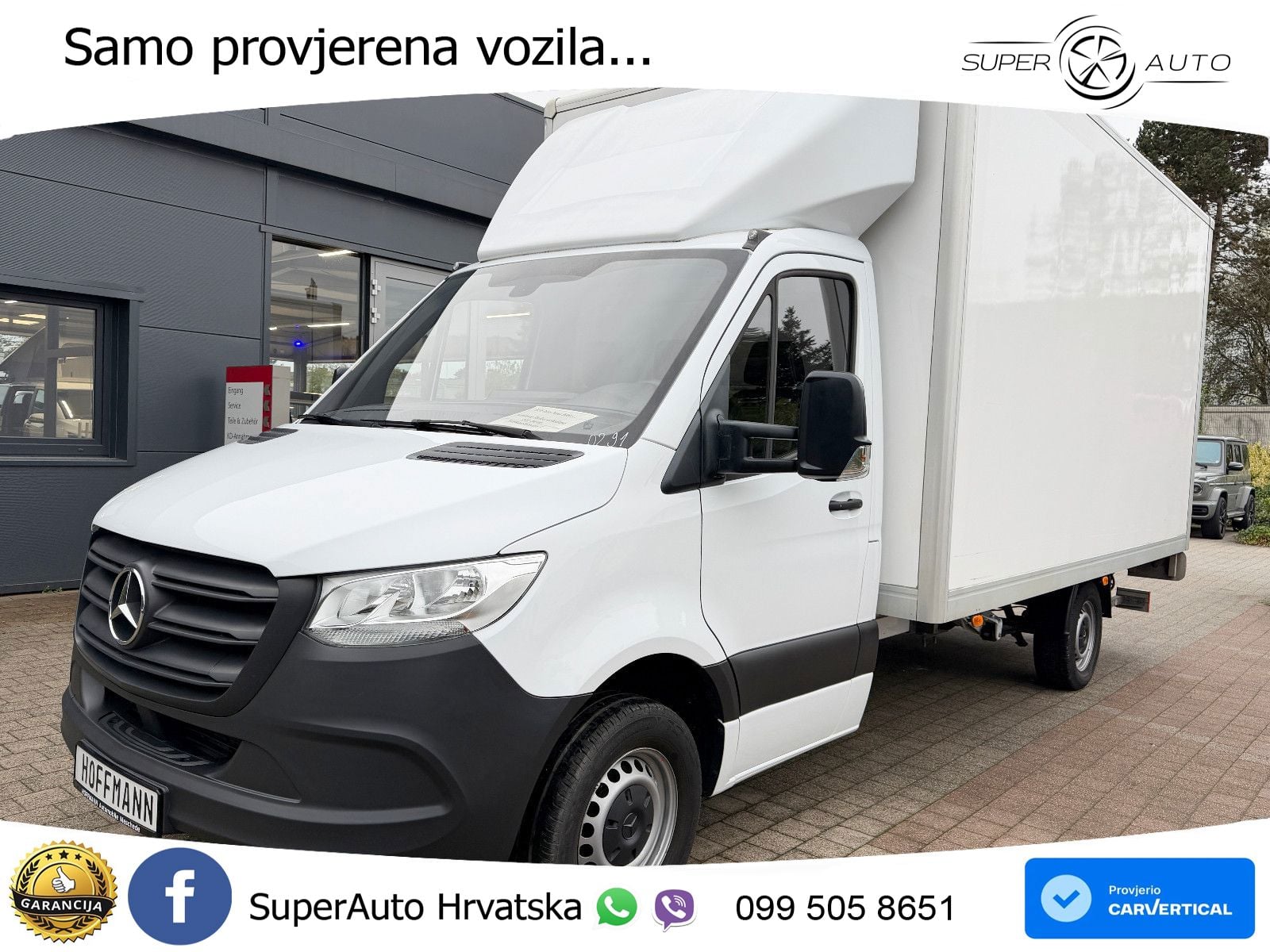 Mercedes-Benz Sprinter 315CDI Koffer 3,5t Ladebordwand XL-Hoch 150 KS